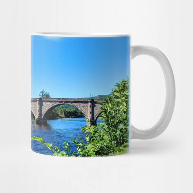 Dunkeld Bridge, River Tay, Scotland by MitaDreamDesign